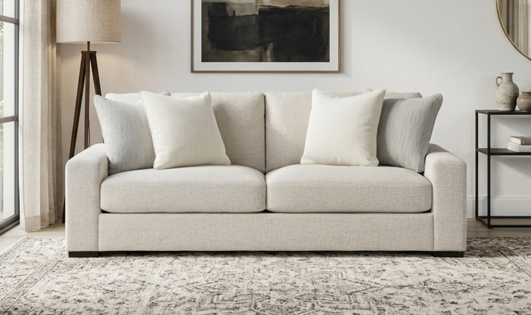 Modern Heritage Conlee-Pike Polyester Upholstered Sofa-Jennifer Furniture