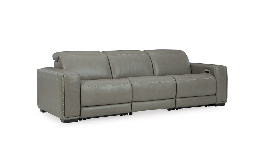 Modern Heritage Correze Leather Power Reclining Living Room Set