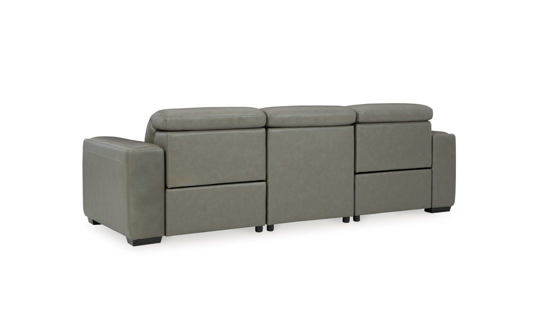 Modern Heritage Correze Leather Power Reclining Living Room Set