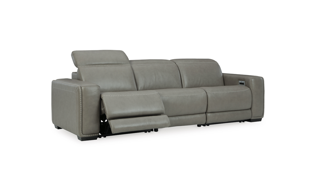 Modern Heritage Correze Leather Power Reclining Living Room Set
