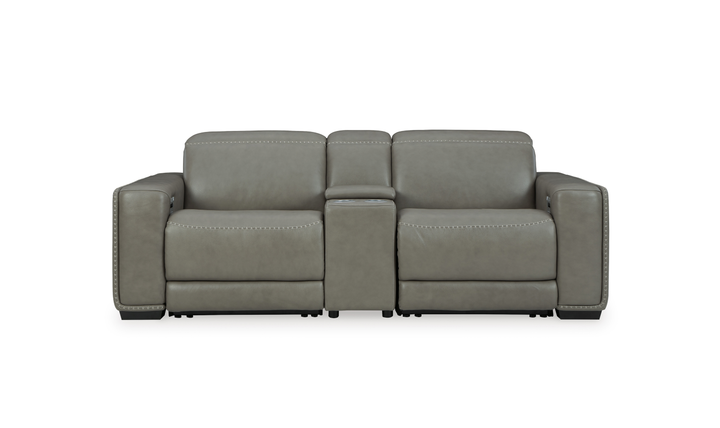 Modern Heritage Correze Leather Power Reclining Living Room Set