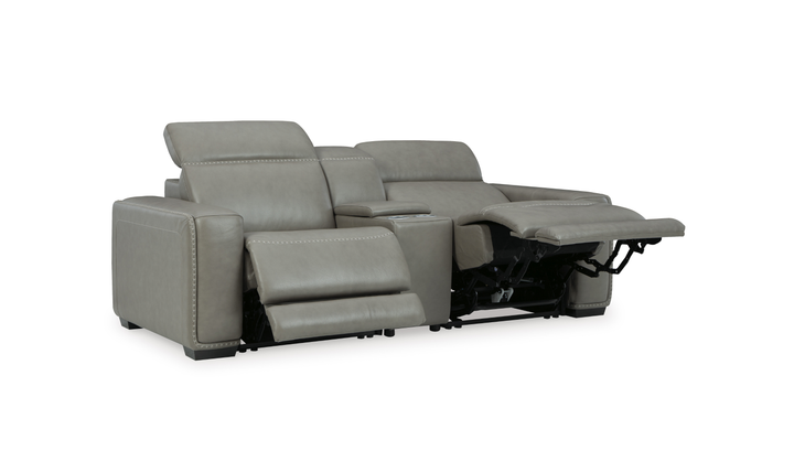 Modern Heritage Correze Leather Power Reclining Living Room Set