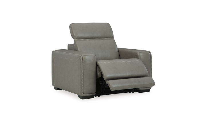 Modern Heritage Correze Leather Power Reclining Living Room Set