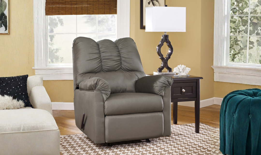 Modern Heritage Darcy Manual Recliner Chair with Cushion Arms