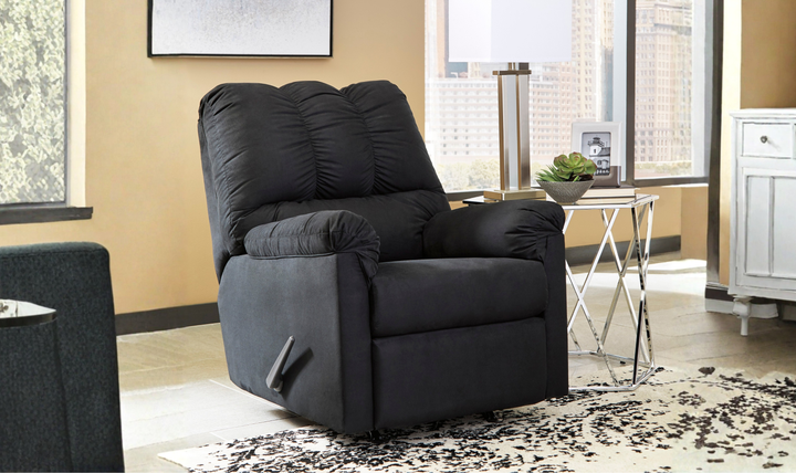 Modern Heritage Darcy Manual Recliner Chair with Cushion Arms