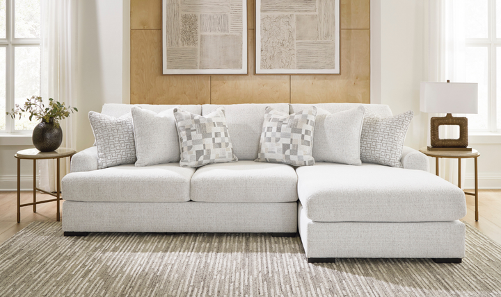 Modern Heritage Misty-Lakes 2-Piece Sectional Sofa Chaise