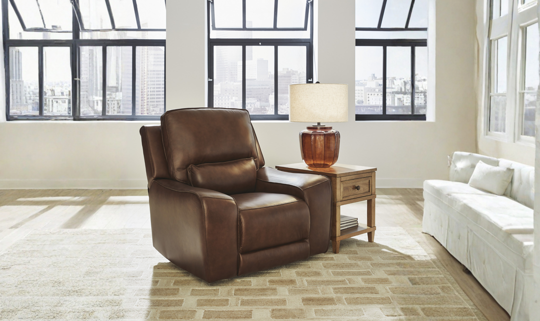 Modern Heritage DeepWakes Power Recliner Chair With Adjustable Headrest