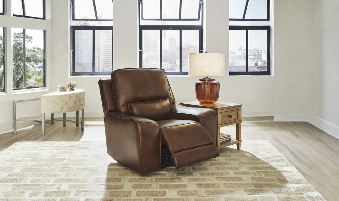 Modern Heritage DeepWakes Power Recliner Chair With Adjustable Headrest