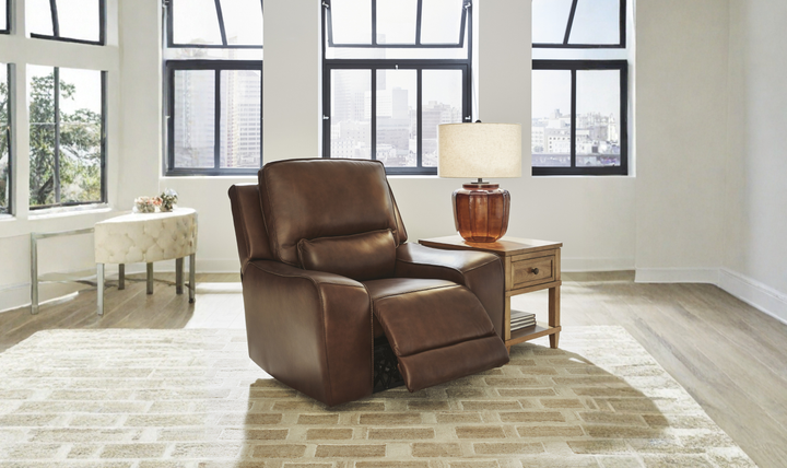 Modern Heritage DeepWakes Power Recliner Chair With Adjustable Headrest