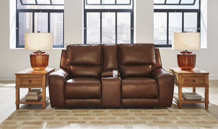 Modern Heritage DeepWakes Power Recliner Loveseat With Adjustable Headrest-jennifer