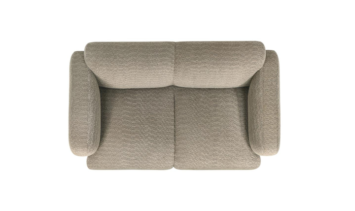Modern Heritage Dorset 2‑Piece Fabric Round Track Arm Sofa Set-jennifer