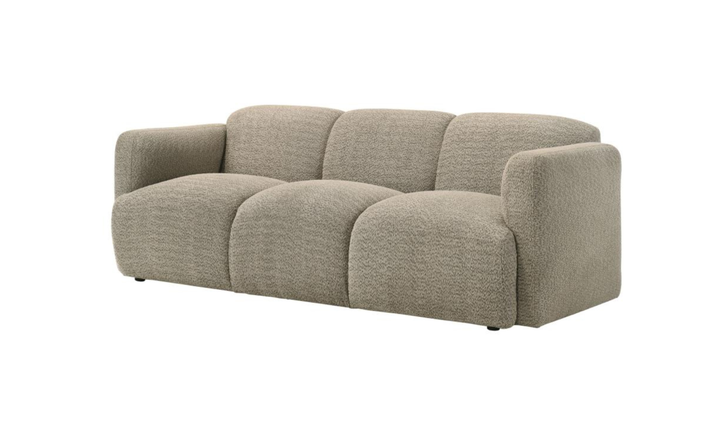 Modern Heritage Dorset 2‑Piece Fabric Round Track Arm Sofa Set-jennifer