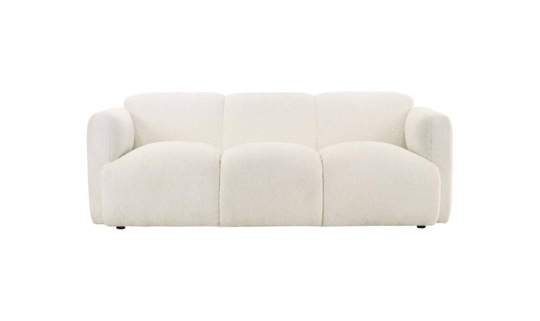 Modern Heritage Dorset 2‑Piece Fabric Round Track Arm Sofa Set-jennifer