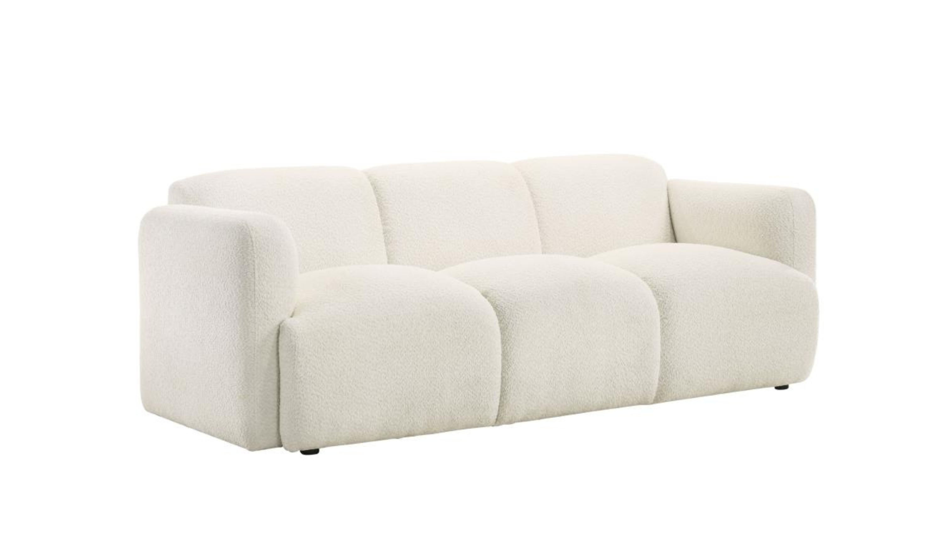Modern Heritage Dorset 2‑Piece Fabric Round Track Arm Sofa Set-jennifer