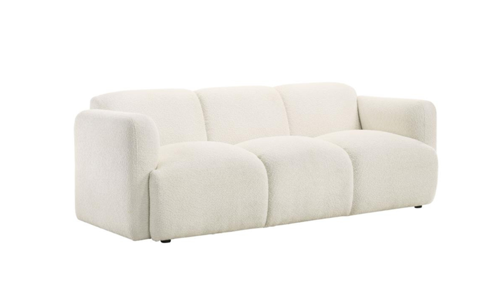 Modern Heritage Dorset 2‑Piece Fabric Round Track Arm Sofa Set-jennifer