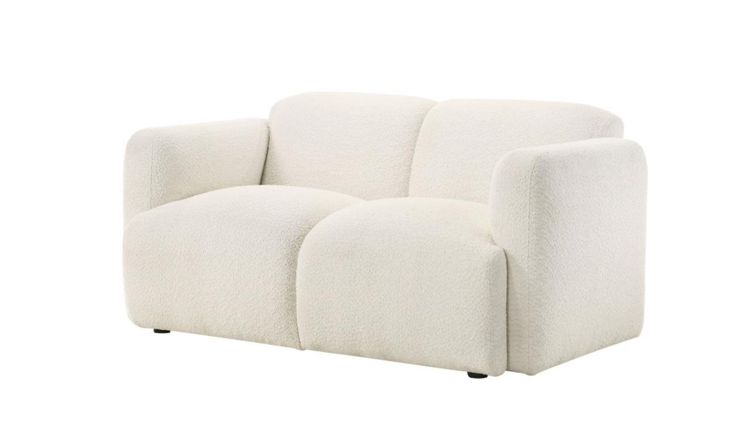 Modern Heritage Dorset 2‑Piece Fabric Round Track Arm Sofa Set-jennifer