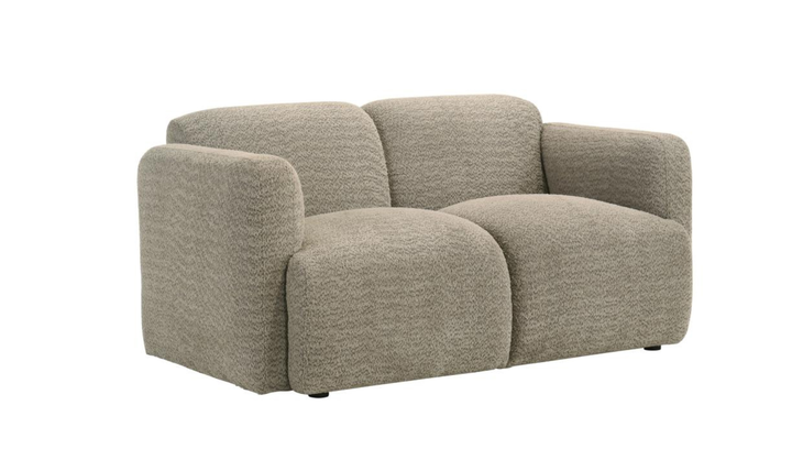 Modern Heritage Dorset 2‑Piece Fabric Round Track Arm Sofa Set-jennifer