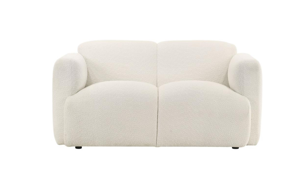 Modern Heritage Dorset 2‑Piece Fabric Round Track Arm Sofa Set-jennifer
