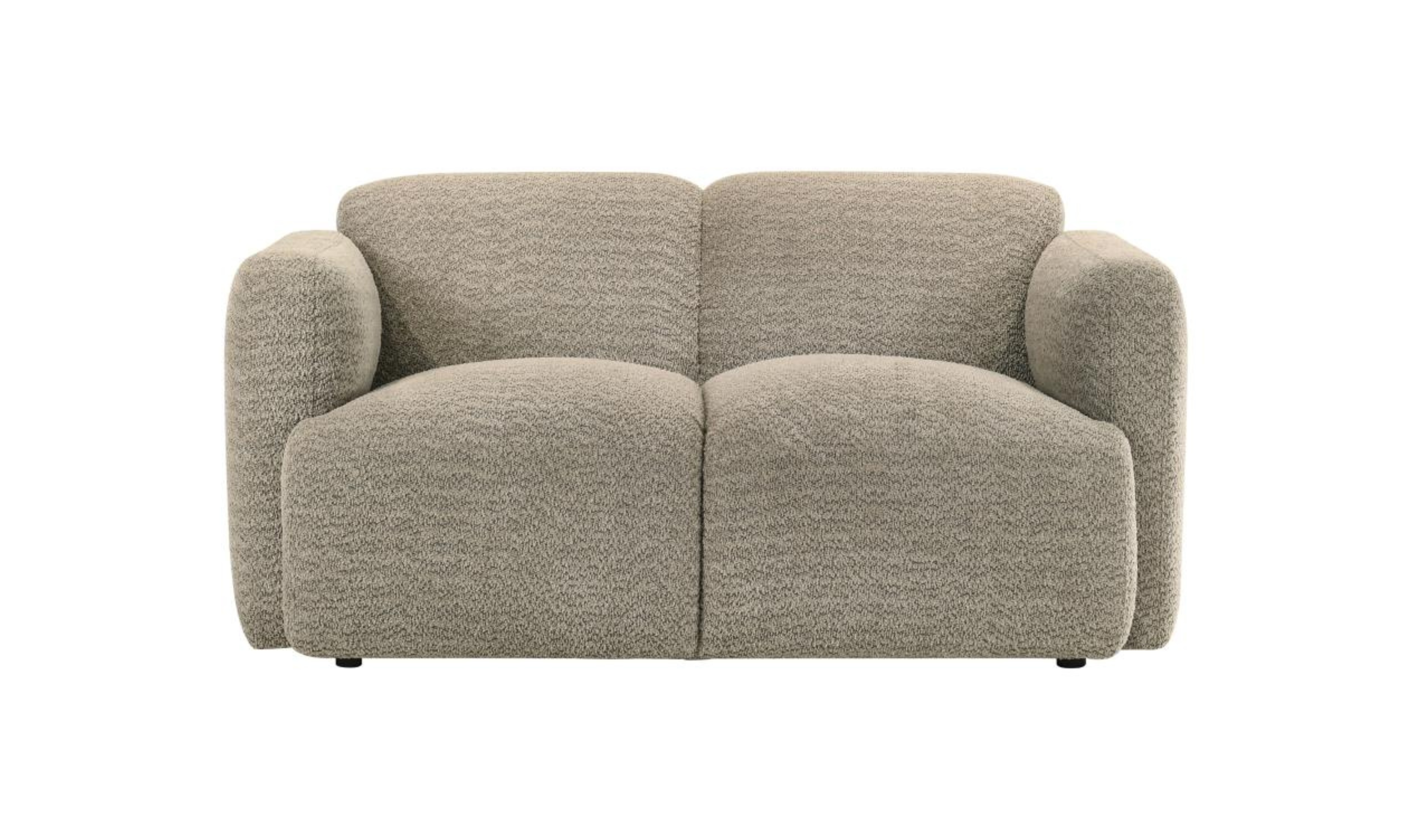Modern Heritage Dorset 2‑Piece Fabric Round Track Arm Sofa Set-jennifer