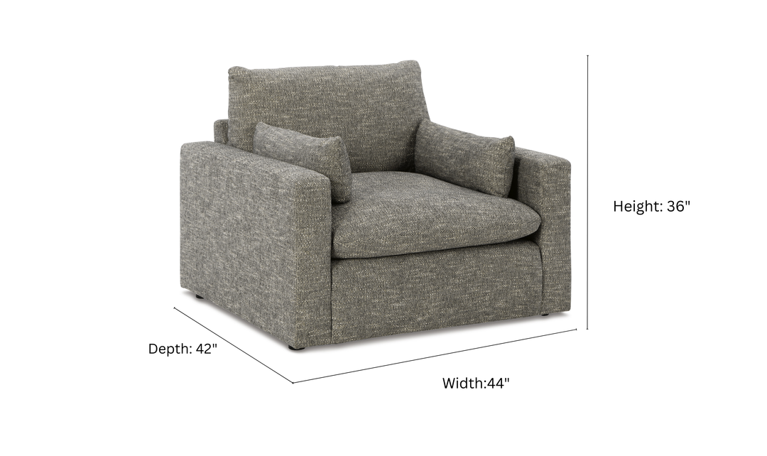 Modern Heritage Dramatic Chair and a Half-Jennifer Furniture