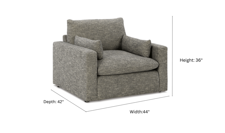 Modern Heritage Dramatic Chair and a Half-Jennifer Furniture
