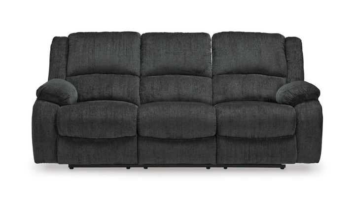 Modern Heritage Draycoll Fabric Power Reclining Set in Slate Gray