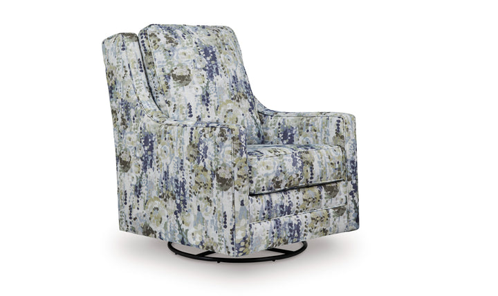 Modern Heritage Dustinford Swivel Glider Accent Chair-Jennifer Furniture