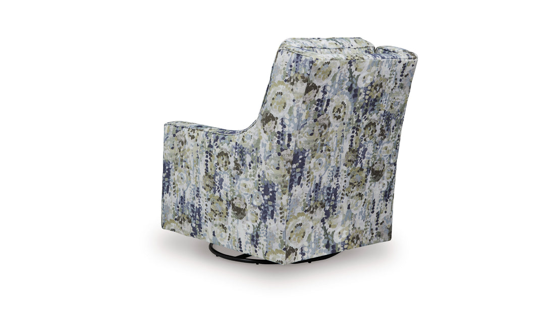 Modern Heritage Dustinford Swivel Glider Accent Chair-Jennifer Furniture