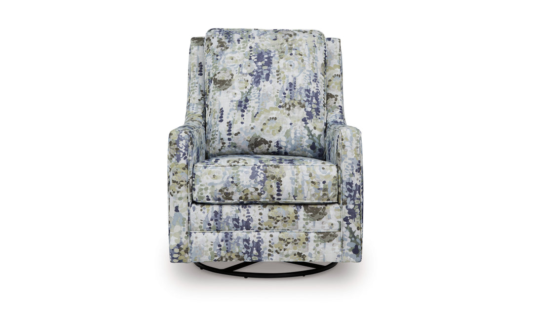 Modern Heritage Dustinford Swivel Glider Accent Chair-Jennifer Furniture