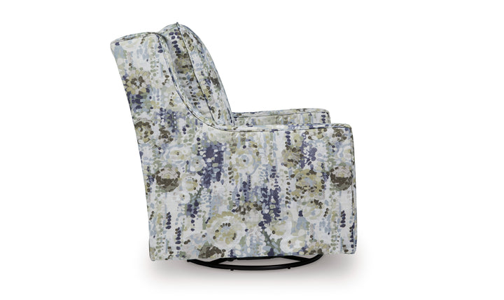 Modern Heritage Dustinford Swivel Glider Accent Chair-Jennifer Furniture