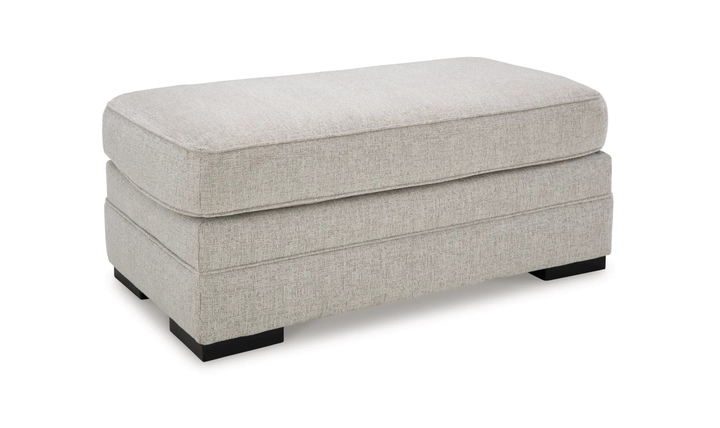 Modern Heritage Eastonbridge Fabric Ottoman