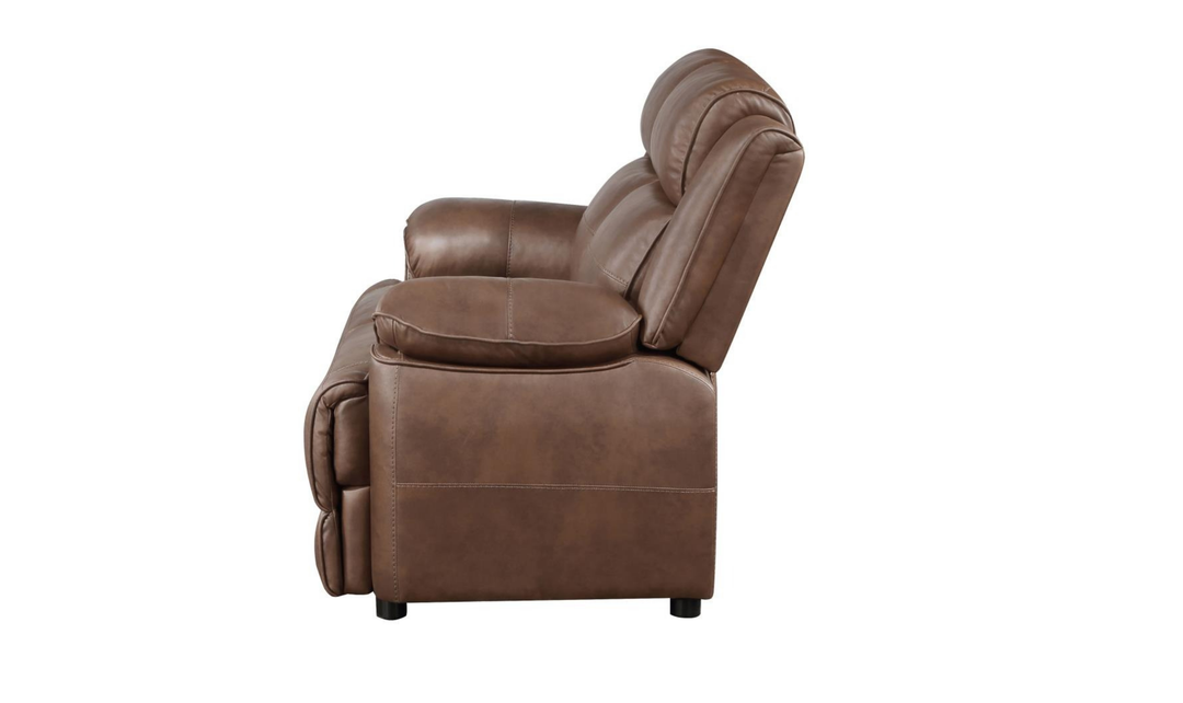 Modern Heritage Ellington Fabric Loveseat with Padded Arms