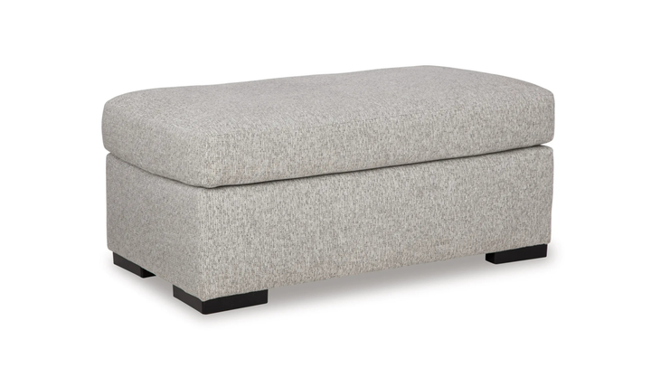 Modern Heritage Evansley Fabric Rectangular Accent Ottoman