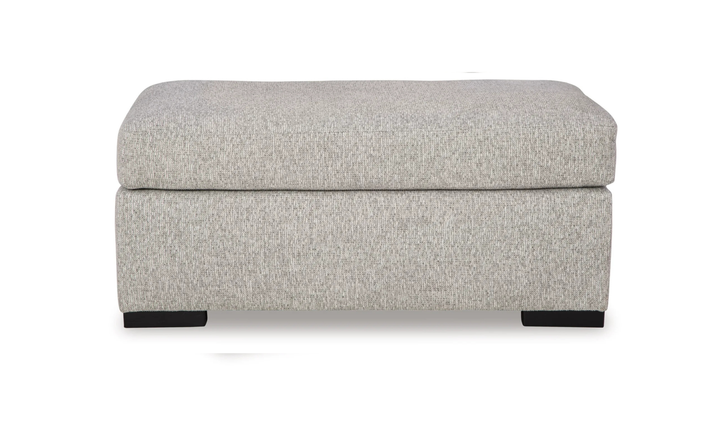 Modern Heritage Evansley Fabric Rectangular Accent Ottoman