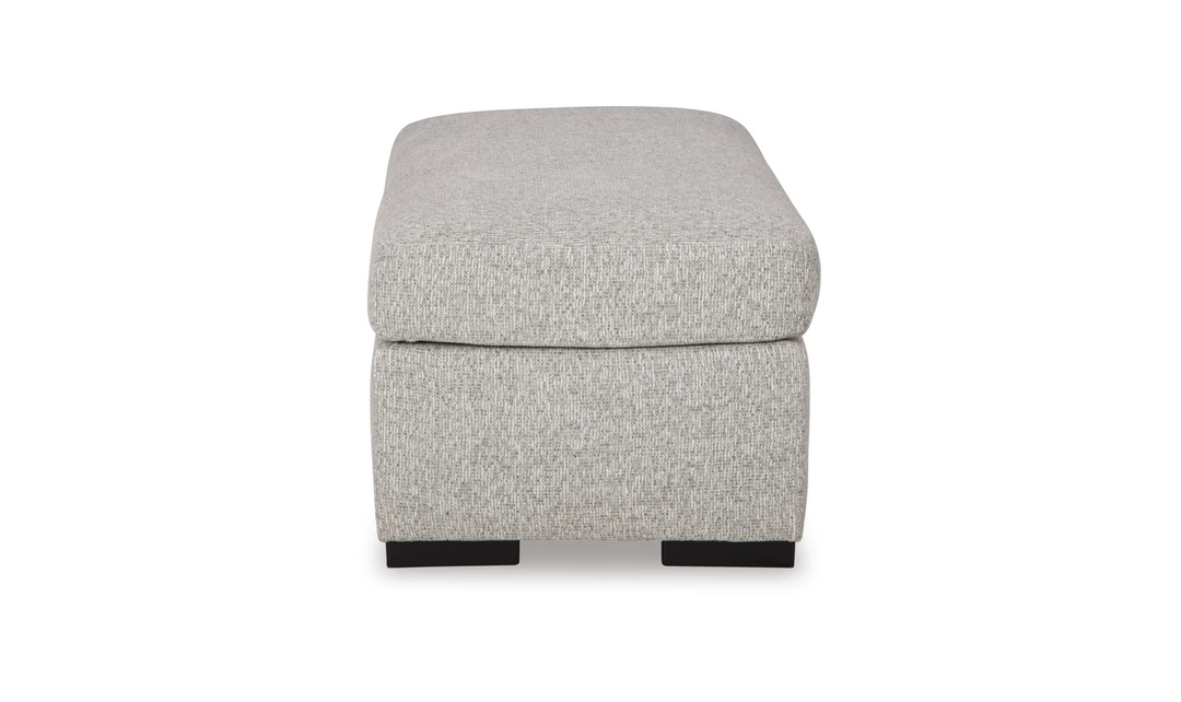 Modern Heritage Evansley Fabric Rectangular Accent Ottoman