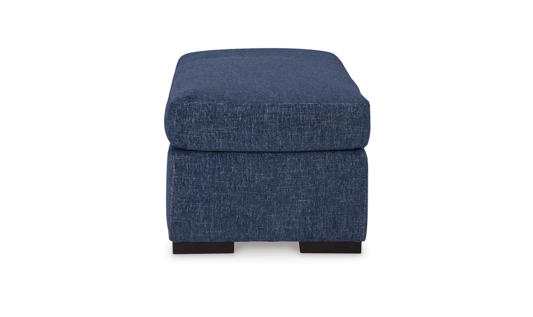 Modern Heritage Evansley Fabric Rectangular Accent Ottoman