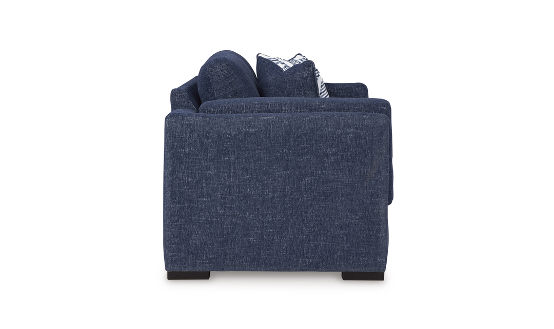 Modern Heritage Evansley Fabric Loveseat With Reversible Cushions