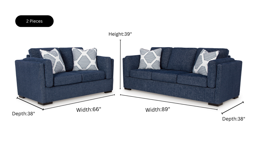 Modern Heritage Evansley Living Room Set (2 Pieces / 3 Pieces)