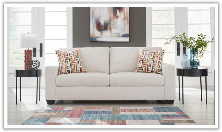 Modern Heritage Fabric Aviemore Sofa With Pillow Cushions