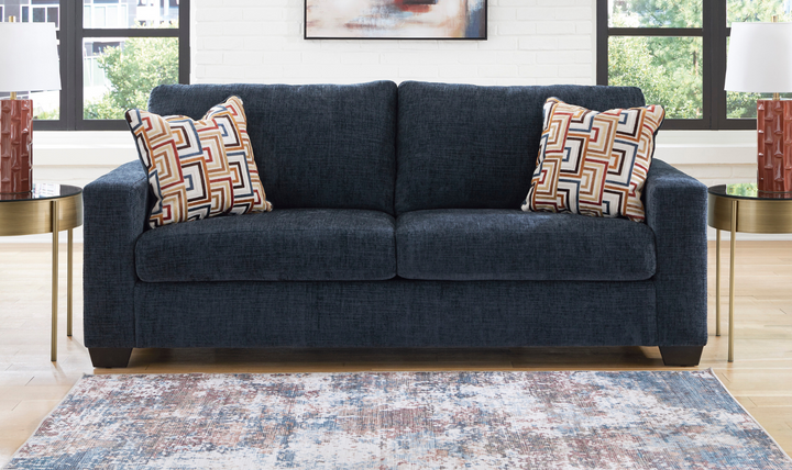 Modern Heritage Fabric Aviemore Sofa With Pillow Cushions