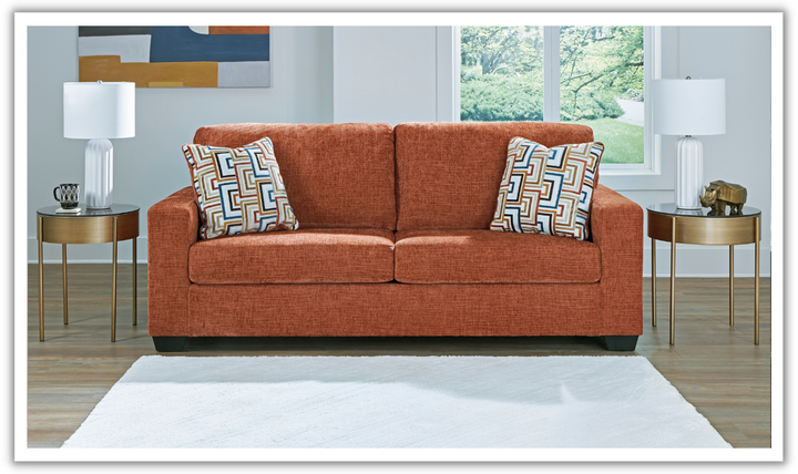 Modern Heritage Fabric Aviemore Sofa With Pillow Cushions