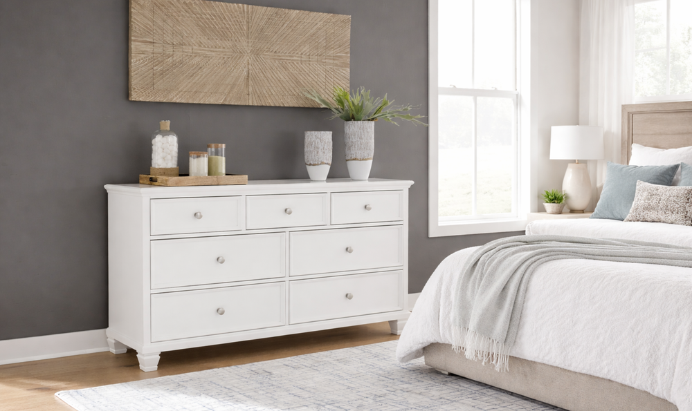 Modern Heritage Fortman 5-Piece Wooden Queen Bedroom Set-Jennifer Furniture