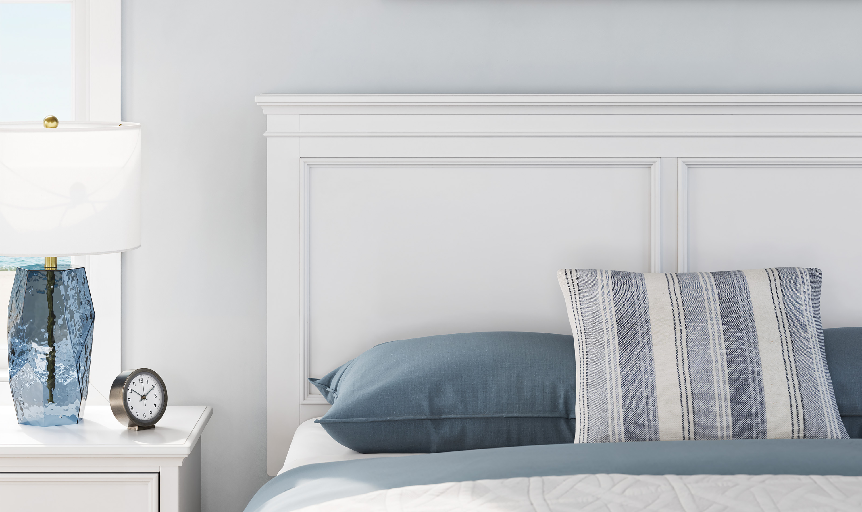 Modern Heritage Fortman Queen Panel Bed-Jennifer Furniture