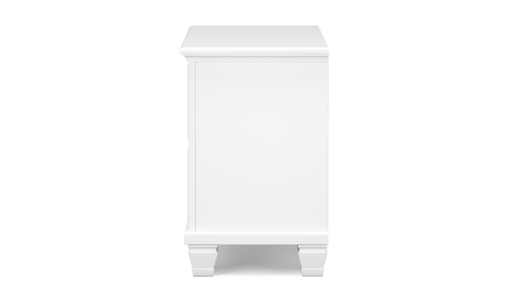 Modern Heritage Fortman Two Drawer Night Stand-Jennifer Furniture