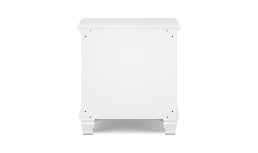 Modern Heritage Fortman Two Drawer Night Stand-Jennifer Furniture