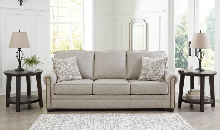 Modern Heritage Gaelon 3-Seater Sofa with Rolled Arms