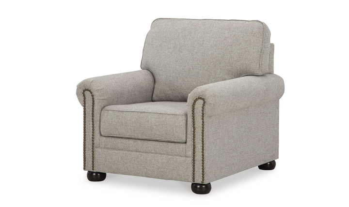 Modern Heritage Gaelon Dune Chair With Nailhead Trim-jennifer Furniture