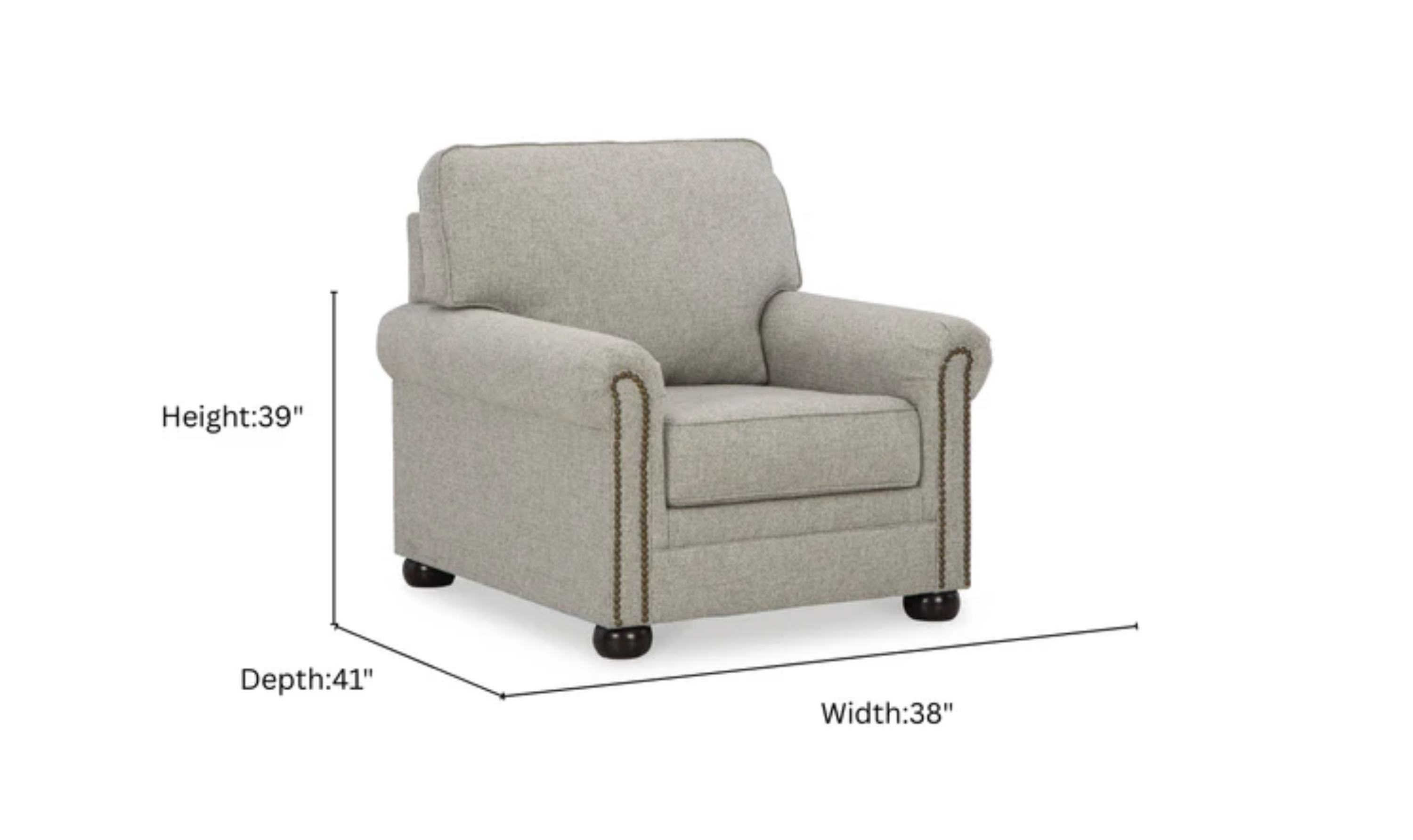 Modern Heritage Gaelon Fabric Living Room Set