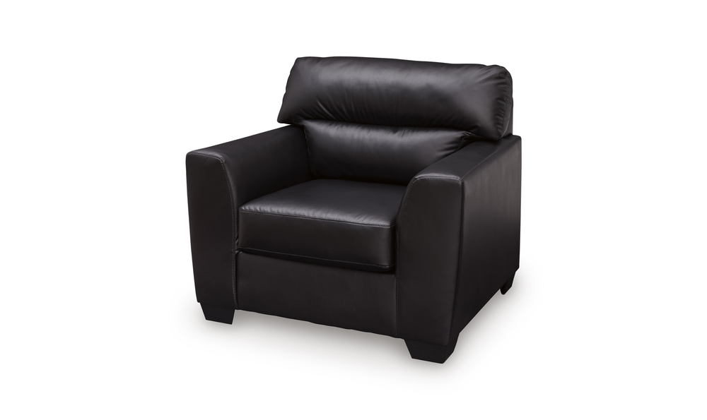 Modern Heritage Glennbre Faux Leather Chair-Jennifer Furniture