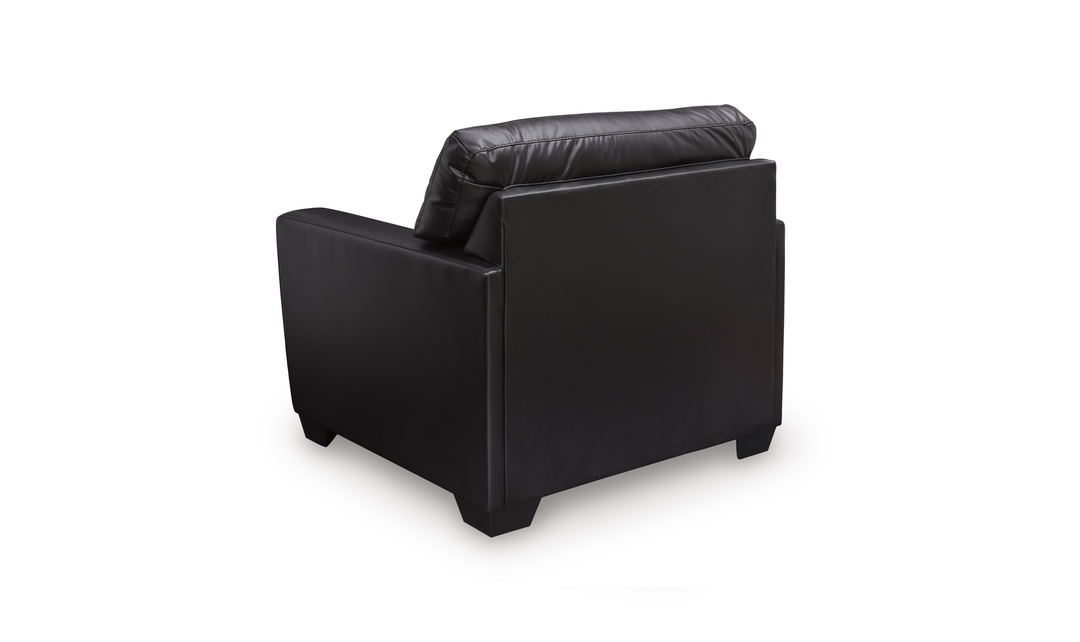 Modern Heritage Glennbre Faux Leather Chair-Jennifer Furniture